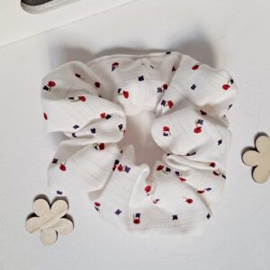 Coletero scrunchie miniflores