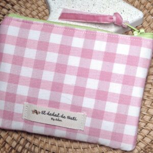 Monedero Básic rosa chicle