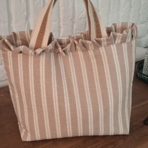 Tote Bag Blue rayas